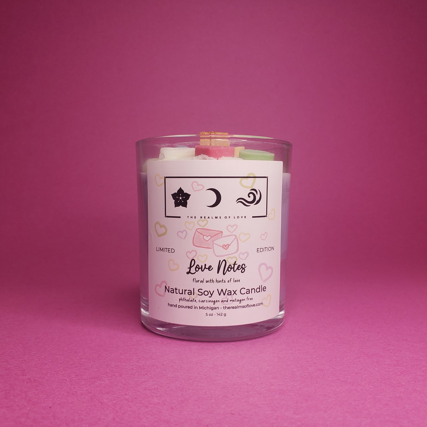 Love Notes Soy Candle (Limited Edition [Pre-Order]) - 5 oz