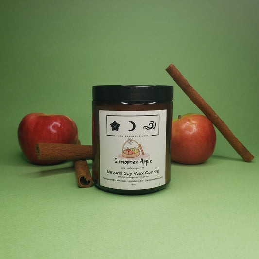 Cinnamon Apple Soy Candle